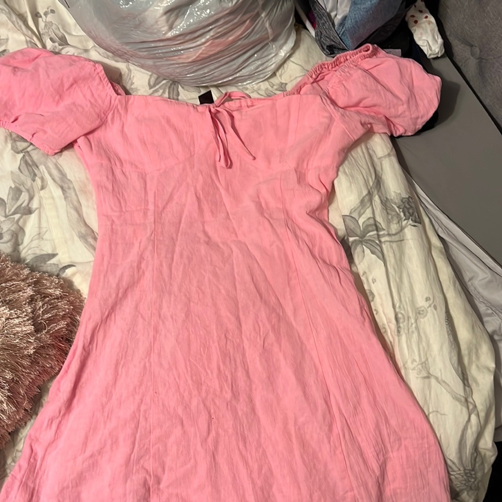 cute pink summer dress